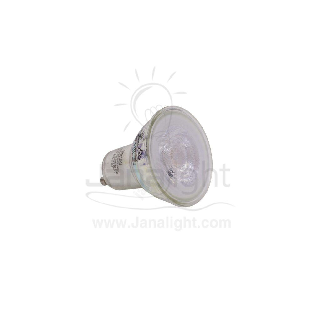 لمبة سبوت لايت كاسة لد 5 وات دايمر وورم كعب ستارتر فيليبس Spotlight lamp 5 watt warm Philips